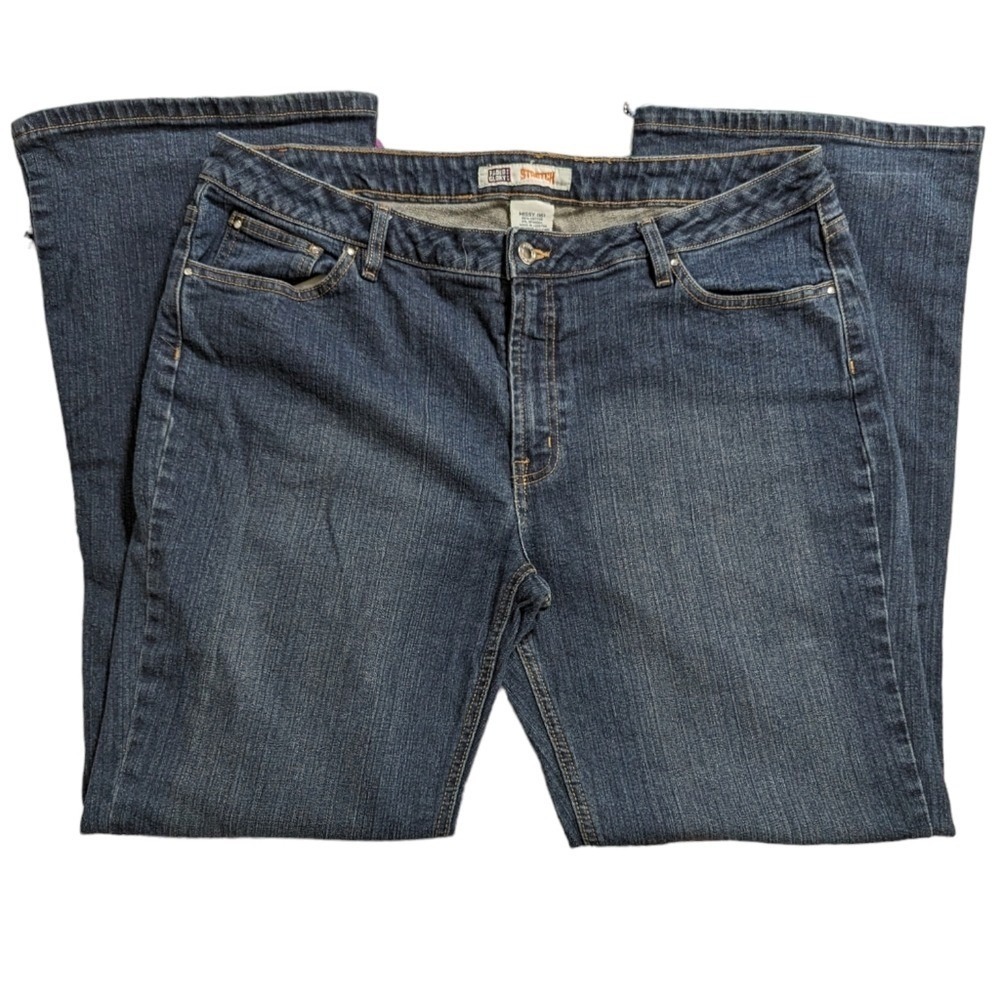 Faded Glory Size 16‎ Vintage Blue Jeans - Picture 3 of 6